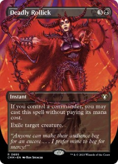 Deadly Rollick Commander Masters - Bordless Frame Break